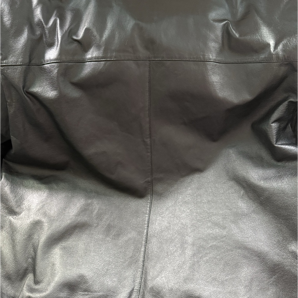 🖤 Harbor Bay 100% Genuine Black Leather Men's Jacket 2XLT - Picture 16 of 16